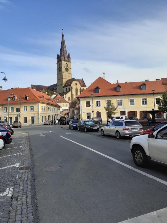 Apartmán Studio La Stefy Sibiu Exteriér fotografie